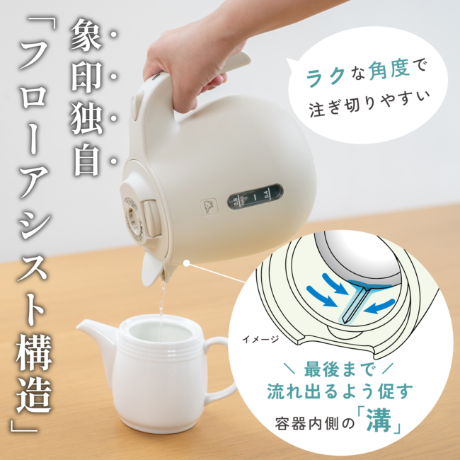 電気ケトル CK-JA08 HZ(チャコール)