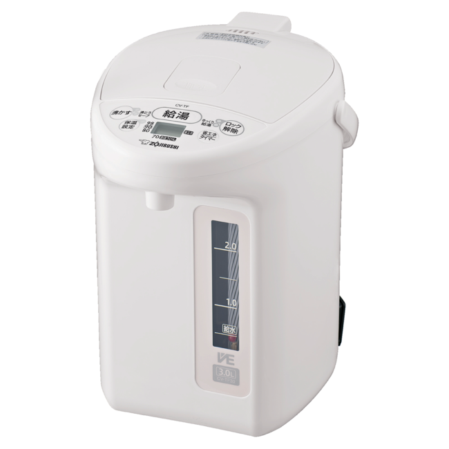 VE電気まほうびん CV-TF30 WA（ホワイト）