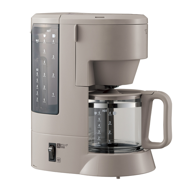 コーヒーメーカー EC-MA60 TZ（グレイッシュブラウン）