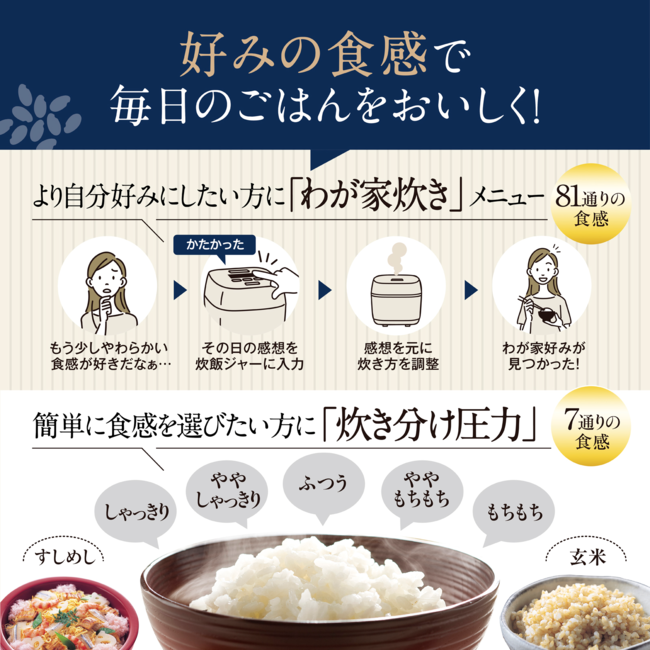 圧力IH炊飯ジャー 炎舞炊き NW-NB18 WA（スレートブラック）