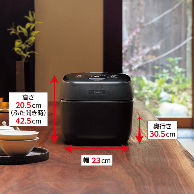 ZOJIRUSHI 圧力IH炊飯ジャー NW-US07-BZ