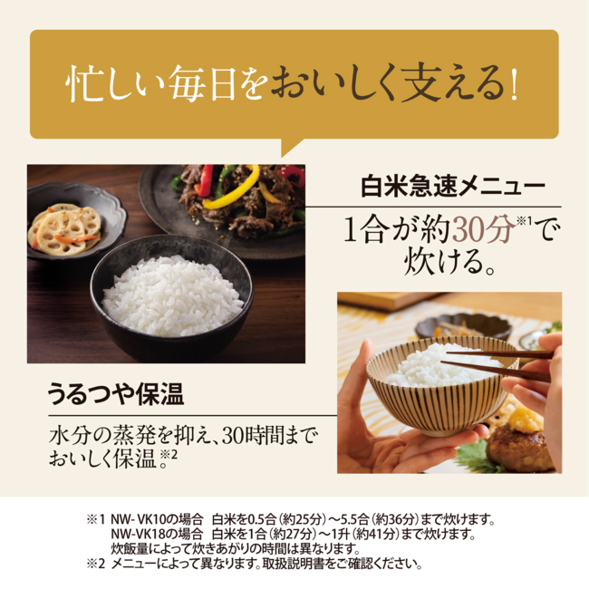 IH炊飯ジャー NW-VK10 WA（ホワイト）