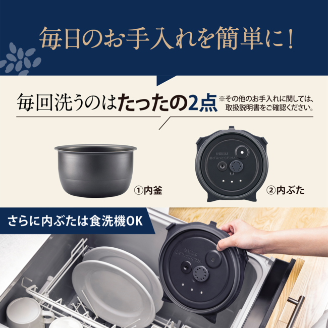 圧力IH炊飯ジャー NW-YD18 BA（ブラック）