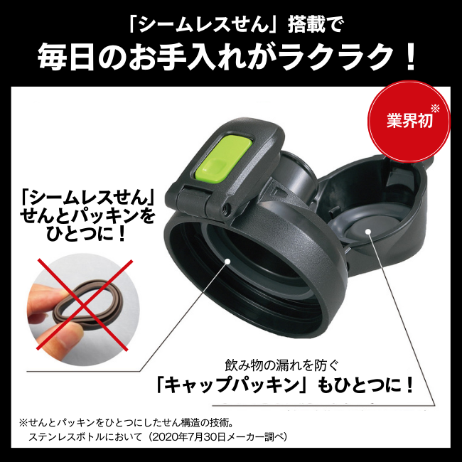 ステンレスクールボトル（保冷専用） SD-HA15 BB（ブルーブラック）