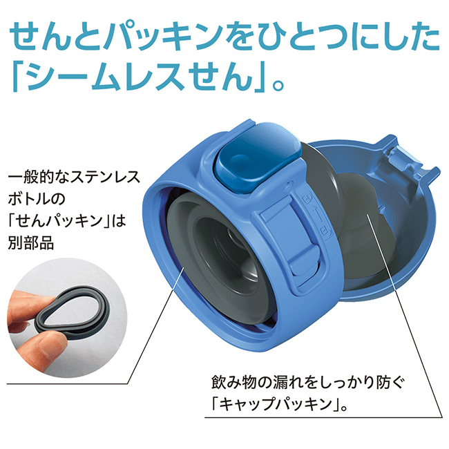 ステンレスマグ SM-WA48 AA（ブルー）