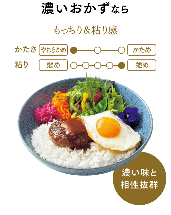 お茶漬けならしゃっきりやわらか
